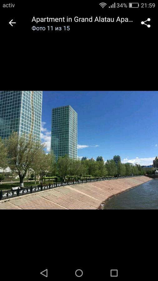 Апартаменты На Набережной 15 Этаж Astana Exterior foto